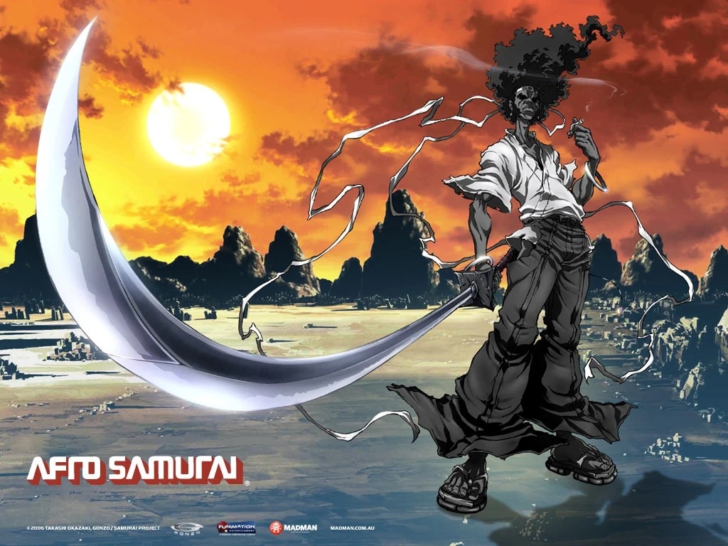 生动的武士阿非的视图