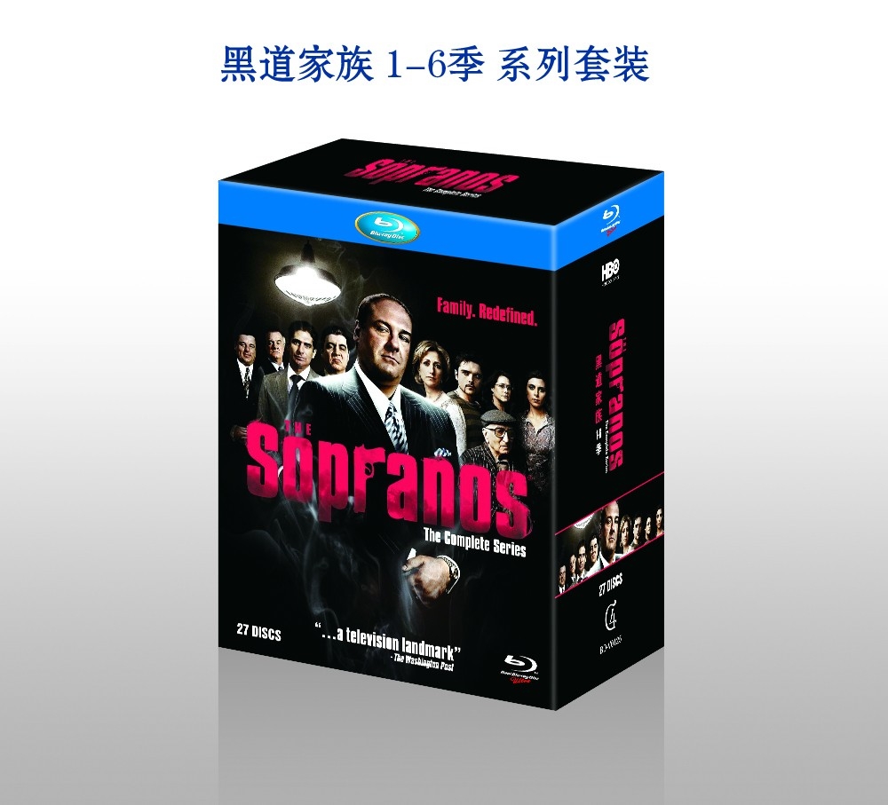 4GBD-V0125 黑道家族/人在江湖/The Sopranos 第1-6季/精装BD25×27:HBO热播美剧