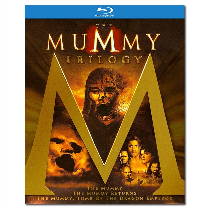 LJBD 盗墓迷城/木乃伊/The Mummy 1-3+新木乃伊/The Mummy 2017/BD25×4