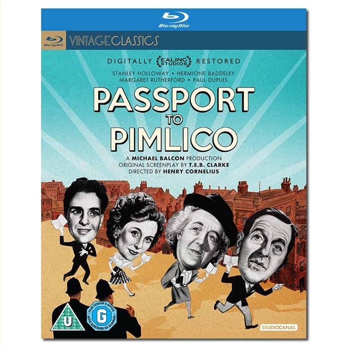 LJ-5993A 通往皮姆利科的护照/买路钱/Passport to Pimlico 1949/BD25:斯坦利 霍洛威/贝蒂 沃伦/芭芭拉 默里/保罗 迪皮伊/幕后花絮