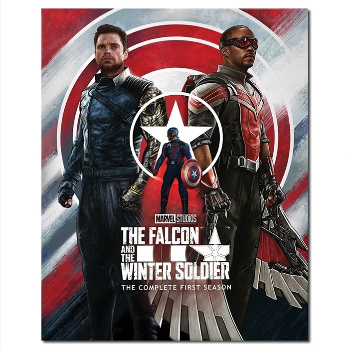 SJ-90102A 猎鹰与冬兵/The Falcon and the Winter Soldier:The Complete First Season 2021/BD25×2:安东尼 麦凯/塞巴斯蒂安 斯坦/幕后花絮/附国配/漫威超级英雄系列