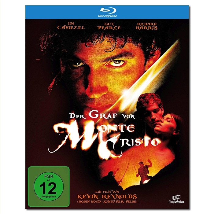 LJ-6538A 新基督山伯爵/绝世英豪/The Count of Monte Cristo 2002/BD25:吉姆 卡维泽/盖 皮尔斯/理查德 哈里斯/詹姆斯 弗莱恩/达格玛拉 多敏齐克/幕后花絮/附国配