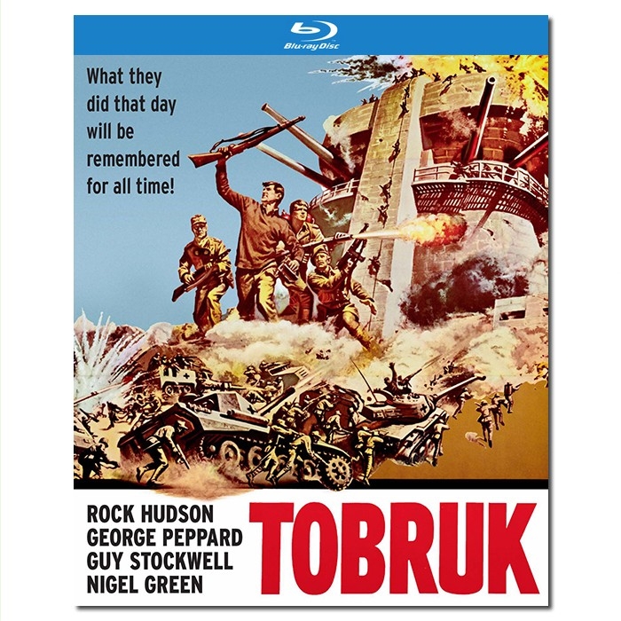 LJ-6767A 浴血狂沙/托卜鲁克/托布鲁克/要塞爆炸战/Tobruk 1967/BD25:罗克 赫德森/乔治 佩帕德