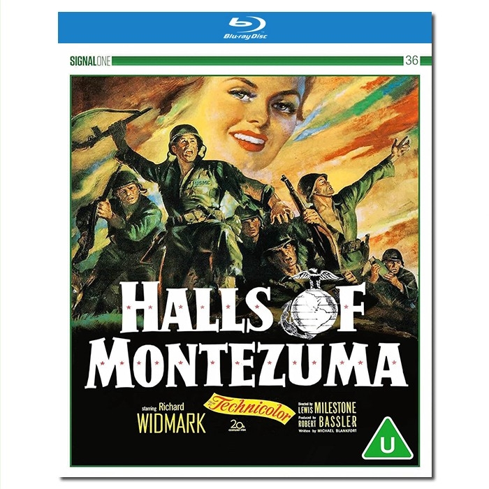 LJ-6808A 火海浴血战/血战蒙特祖岛/Halls of Montezuma 1951/BD25:理查德 威德马克/杰克 帕兰斯/罗伯特 瓦格纳