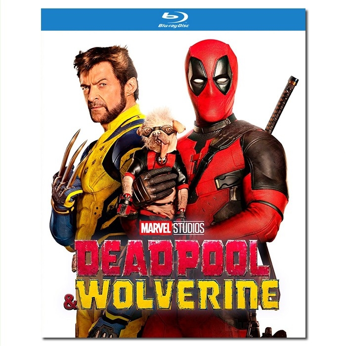 SJ-12070A 死侍与金刚狼/死侍3/死侍与死党/死侍与狼人/Deadpool and Wolverine 2024/BD25:瑞恩 雷诺兹/休 杰克曼/艾玛 科林/马修 麦克费登/达芙妮 基恩/幕后花絮/附国配/漫威超级英雄系列