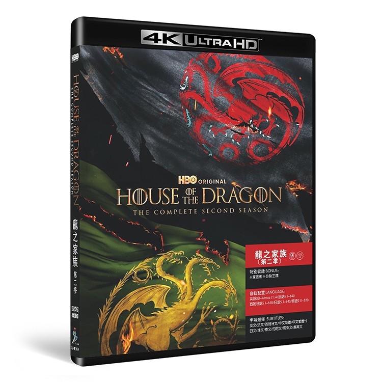 SJ-49010A 龙之家族/权力的游戏前传:龙族/House of the Dragon 第二季 2024/精装4KUHD×4:艾玛 达西/马特 史密斯/奥利维亚 库克/瑞斯 伊凡斯/伊芙 贝斯特/幕后花絮