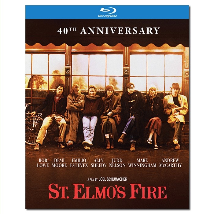 SJ-12660A 乔 舒马赫:七个毕业生/青春一族/圣艾尔摩之火/青春火花/St. Elmo's Fire 1985/BD25:艾米利奥 艾斯特维兹/罗伯 劳/安德鲁 麦卡锡/黛米 摩尔/贾德 尼尔森/艾丽 西蒂/梅尔 温宁汉姆/幕后花絮