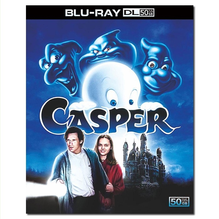SJ-51450A 鬼马小精灵/卡斯珀/鬼马小灵精/Casper 1995/BD50:克里斯蒂娜 里奇/艾瑞克 爱都/本 斯坦/比尔 普尔曼/幕后花絮/中文评论/附国粤语