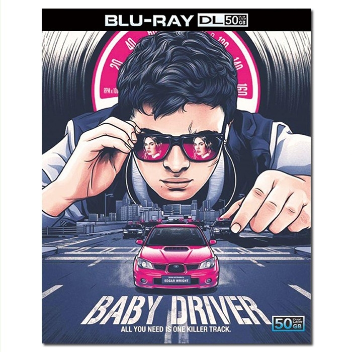 SJ-51455A 埃德加 赖特:极盗车神/玩命再劫/宝贝神车手/Baby Driver 2017/BD50:安塞尔 艾尔高特/凯文 史派西/杰米 福克斯/乔恩 哈姆/艾莎 冈萨雷斯/莉莉 詹姆斯/乔 博恩瑟/幕后花絮/中文导评/附国配